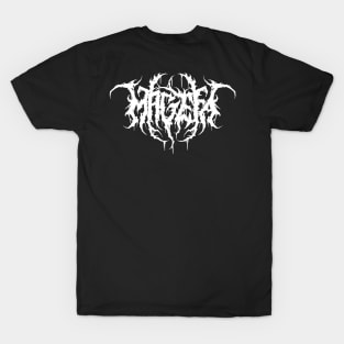 MAGEFA-Front New Logo White & Back new Symbol T-Shirt